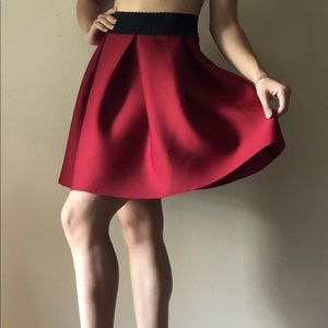Sexy Red Skirt